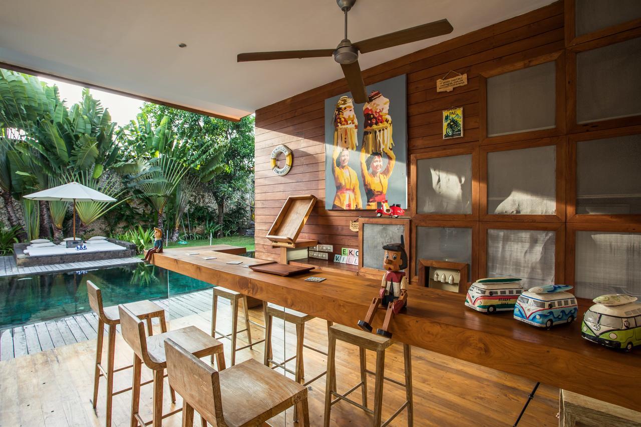 Eko Villa Seminyak - Tropical Villa, Walk To Beach Exterior foto
